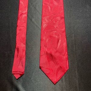 David Taylor red tie